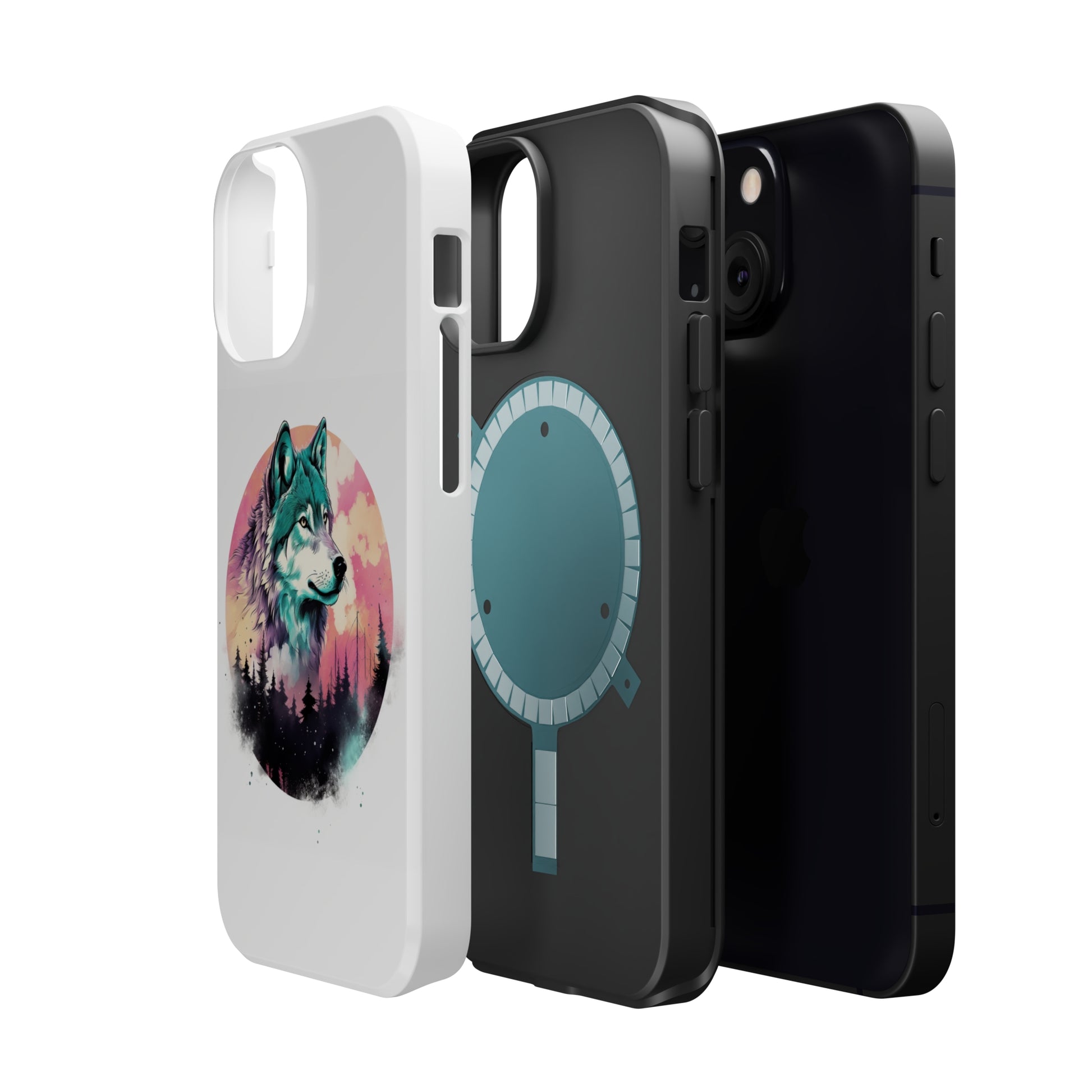 MagSafe Tough Wolf Cases-AI phone case-AI By AJ