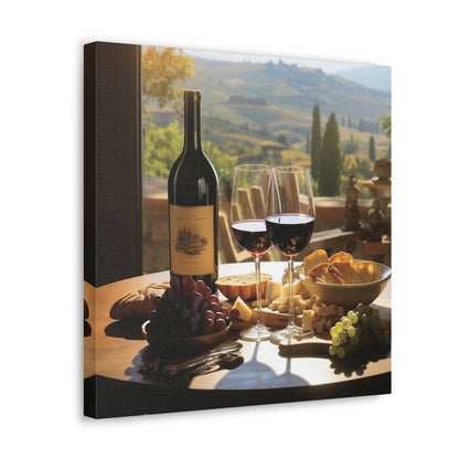 Wine Lover Canvas Gallery Wrap Series 1 | Perfect Wine Cellar Art & Kitchen Decor