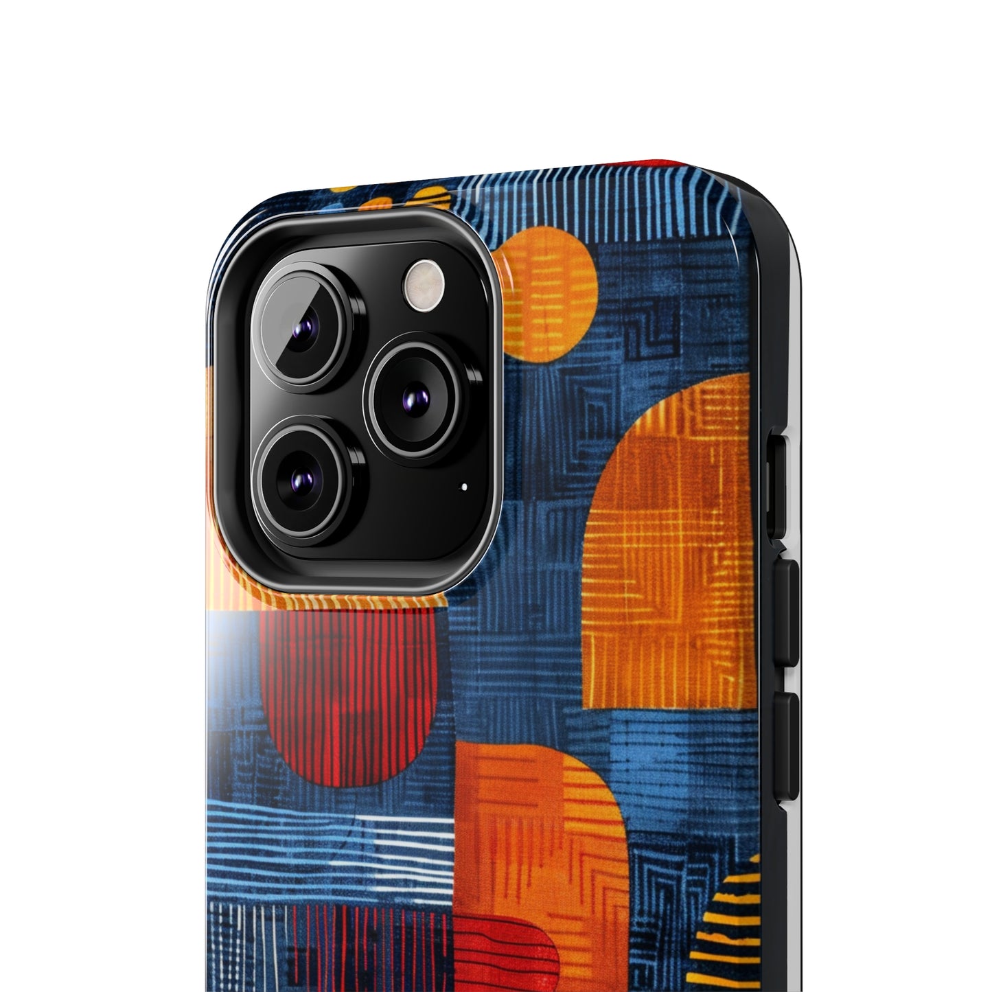 Cultural Tapestry Phone Case 3 for iPhone - Lightweight, Impact Resistant, Wireless Charging Compatible