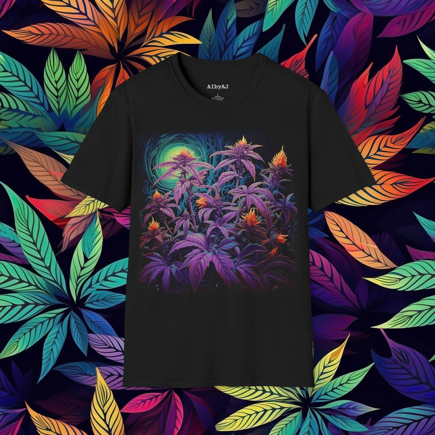 Marijuana T-Shirt - Purple Haze