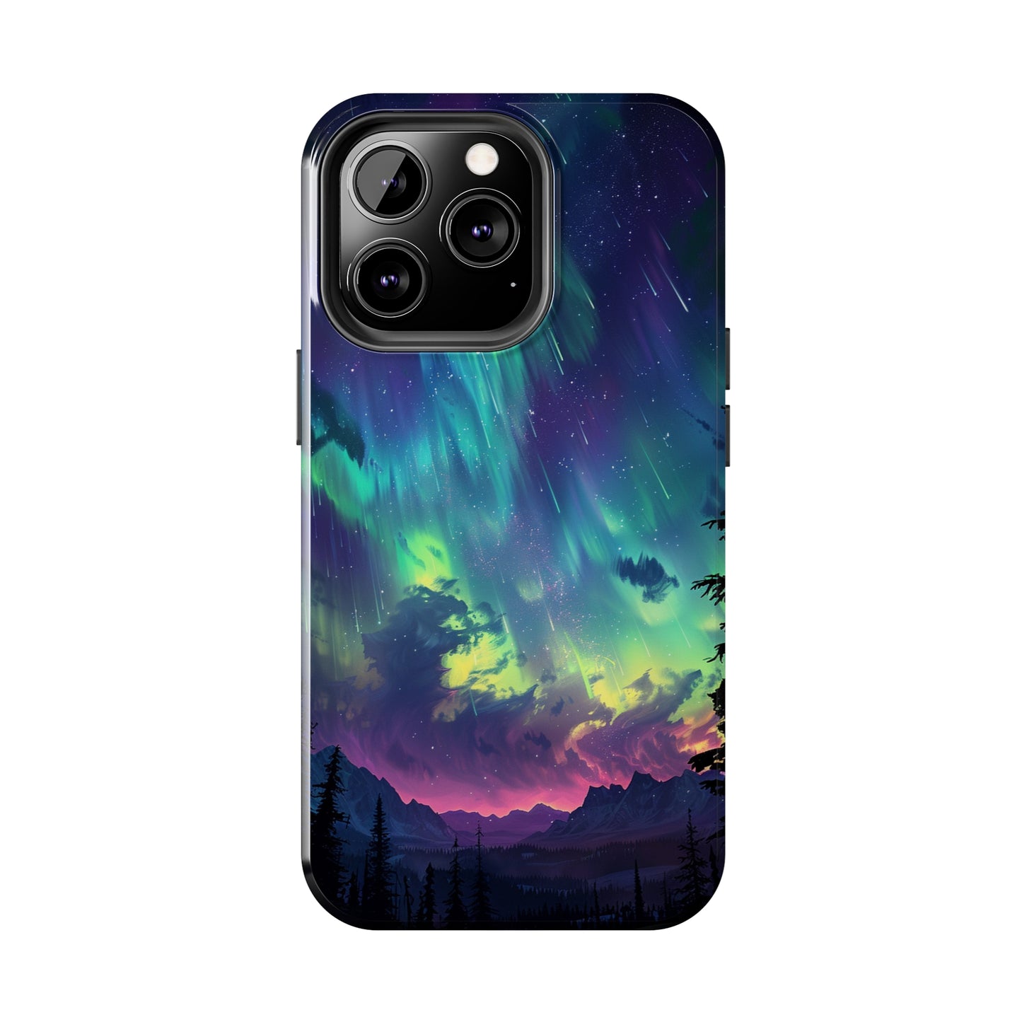 Aurora Dreams Phone Case for iPhone - Lightweight, Impact Resistant, Wireless Charging Compatible