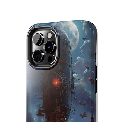 Steampunk Adventures 4 Phone Case for iPhone - Lightweight, Impact Resistant, Wireless Charging Compatible