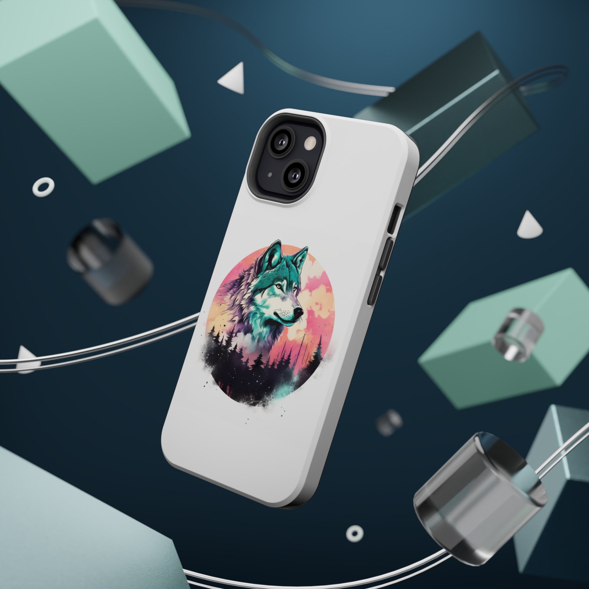 MagSafe Tough Wolf Cases-AI phone case-AI By AJ