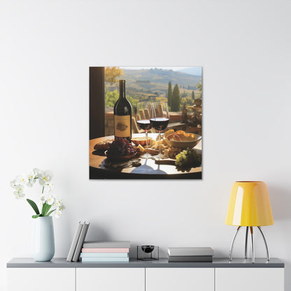 Wine Lover Canvas Gallery Wrap Series 1 | Perfect Wine Cellar Art & Kitchen Decor