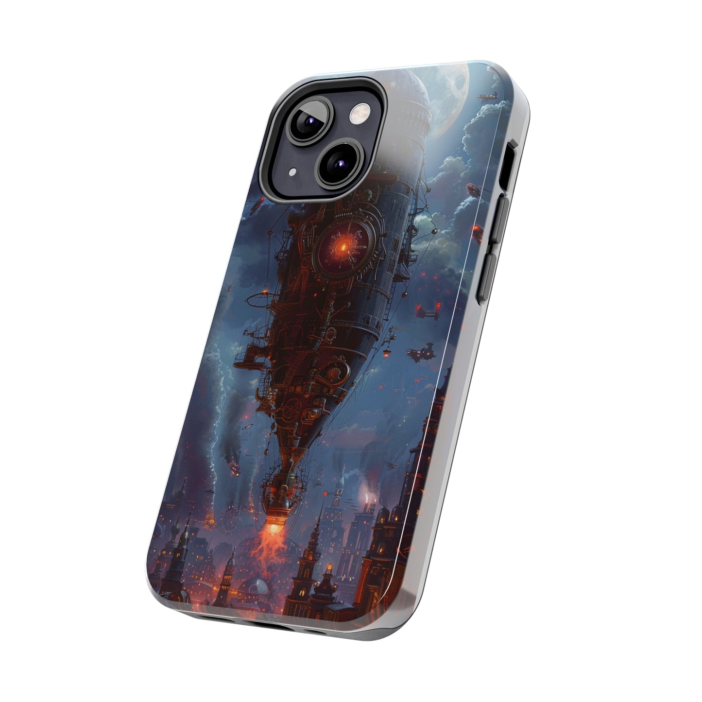 Steampunk Adventures 4 Phone Case for iPhone - Lightweight, Impact Resistant, Wireless Charging Compatible