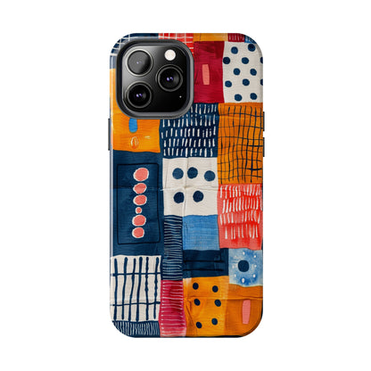 Cultural Tapestry Phone Case 2 for iPhone - Lightweight, Impact Resistant, Wireless Charging Compatible