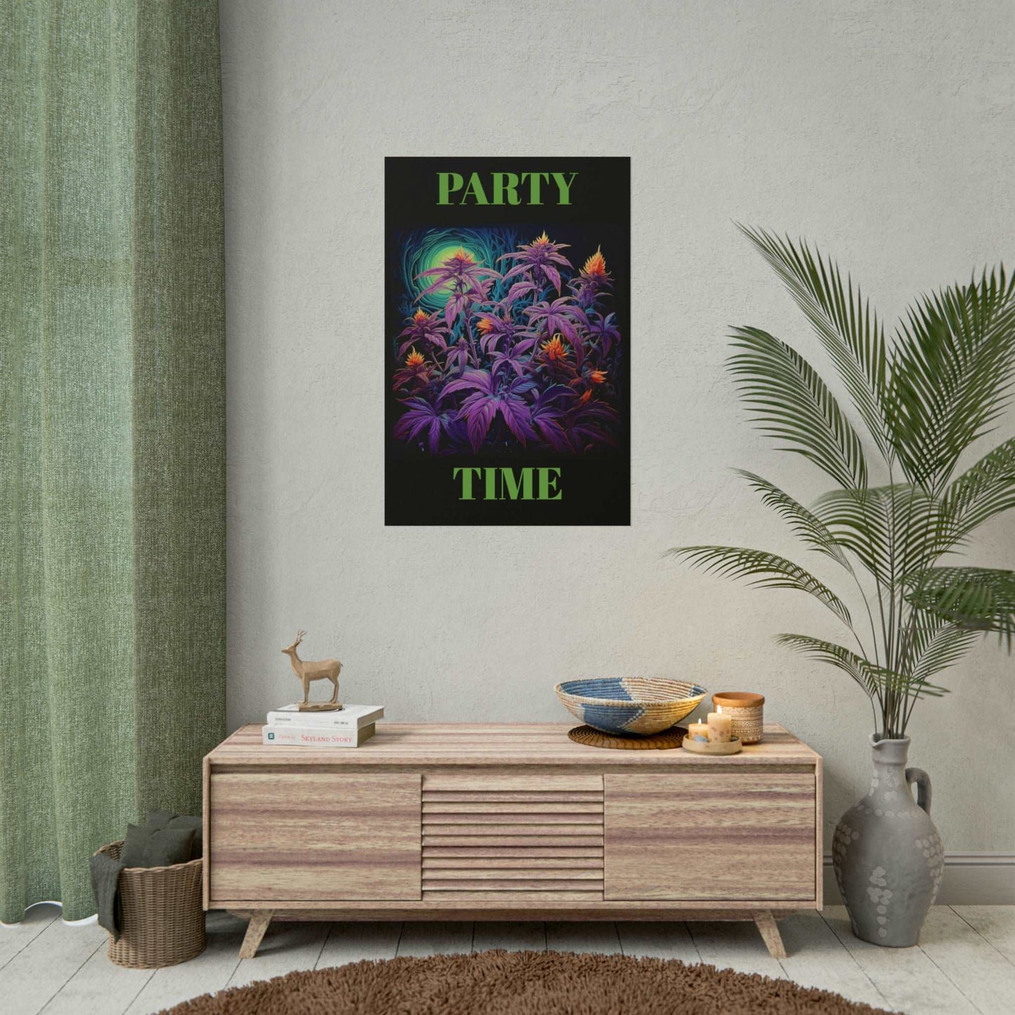 Party Time Weed Poster 2