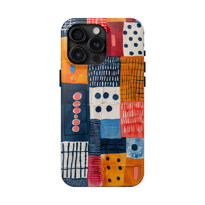 Cultural Tapestry Phone Case 2 for iPhone - Lightweight, Impact Resistant, Wireless Charging Compatible