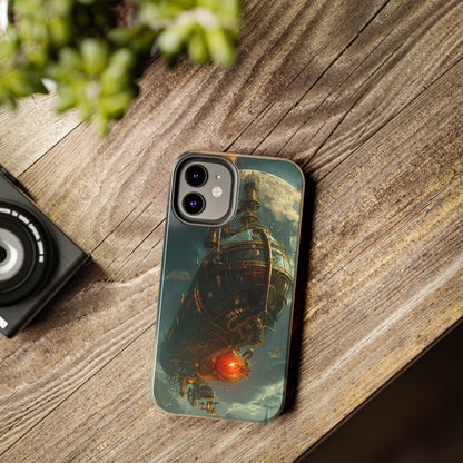 Steampunk Adventures 5 Phone Case for iPhone - Lightweight, Impact Resistant, Wireless Charging Compatible