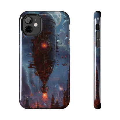 Steampunk Adventures 4 Phone Case for iPhone - Lightweight, Impact Resistant, Wireless Charging Compatible