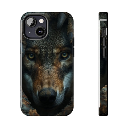 AI Wolf Phone Case for iPhone - Lightweight, Impact Resistant, Wireless Charging Compatible-AI phone case-AI By AJ