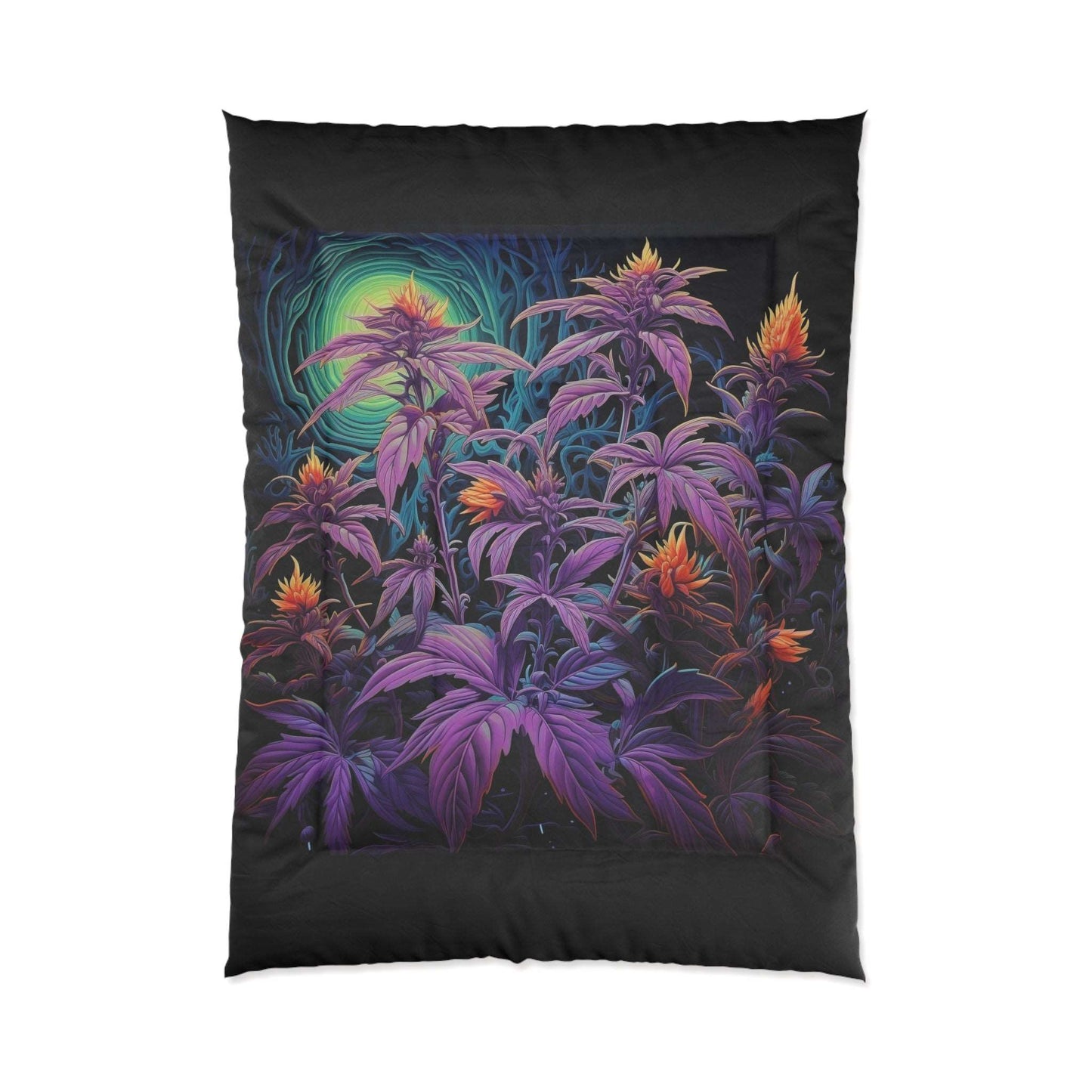 Purple Haze Weed Comforter