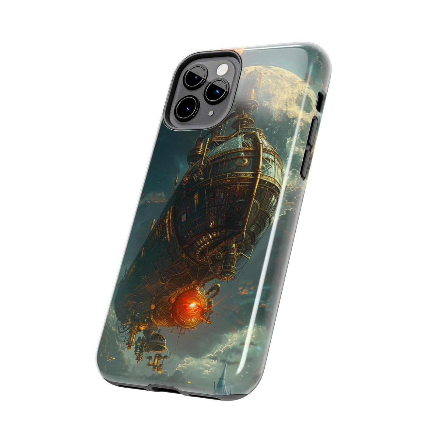 Steampunk Adventures 5 Phone Case for iPhone - Lightweight, Impact Resistant, Wireless Charging Compatible