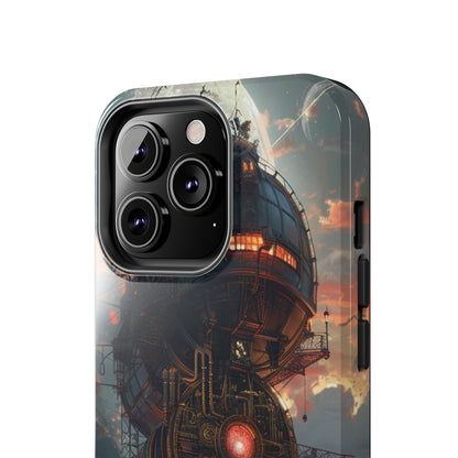 Steampunk Adventures 3 Phone Case for iPhone - Lightweight, Impact Resistant, Wireless Charging Compatible