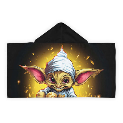 Cute Kids Hooded Towel with the Goblin Design! Great Gift for Kids!