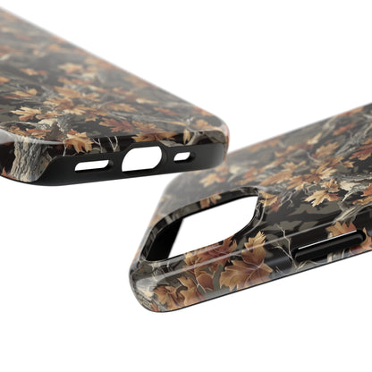 Camo Phone Case for iPhone - Lightweight, Impact Resistant, Wireless Charging Compatible