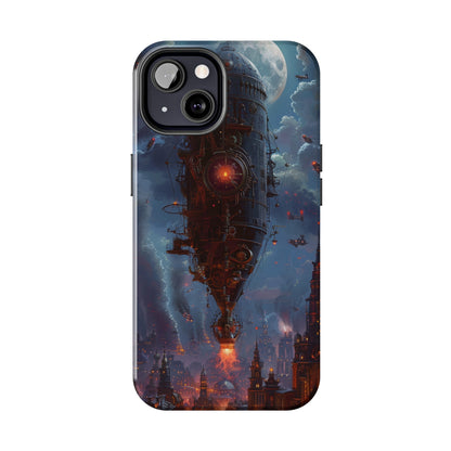 Steampunk Adventures 4 Phone Case for iPhone - Lightweight, Impact Resistant, Wireless Charging Compatible