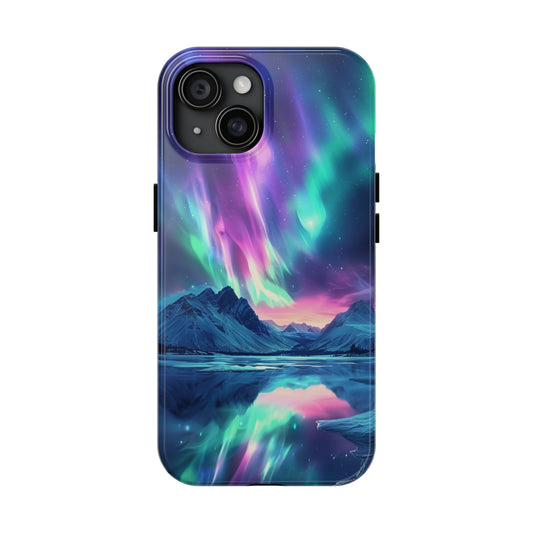 Aurora Dreams 2 Phone Case for iPhone - Lightweight, Impact Resistant, Wireless Charging Compatible