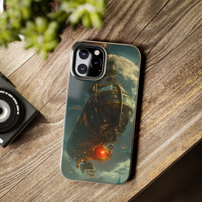 Steampunk Adventures 5 Phone Case for iPhone - Lightweight, Impact Resistant, Wireless Charging Compatible