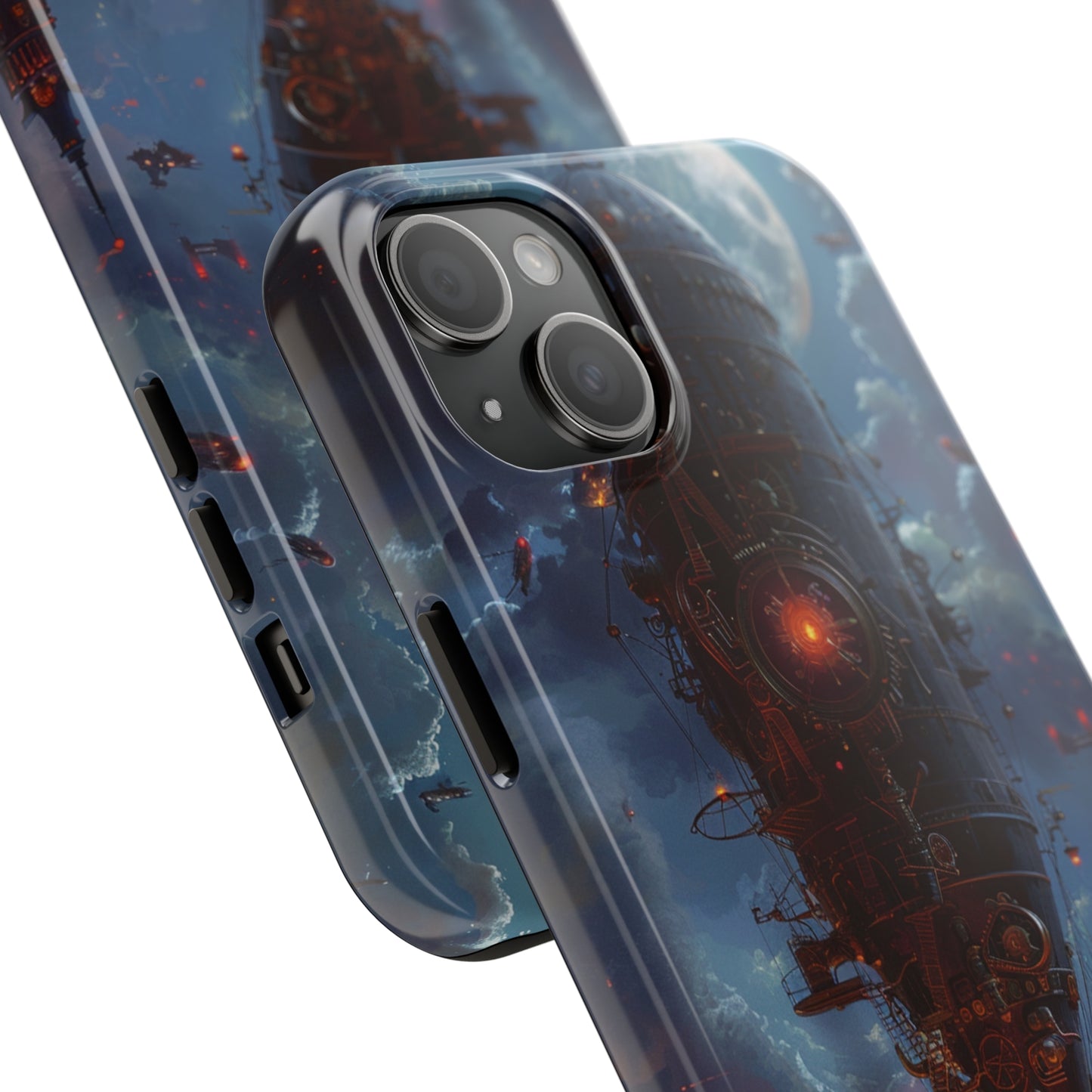 Steampunk Adventures 4 Phone Case for iPhone - Lightweight, Impact Resistant, Wireless Charging Compatible