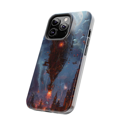 Steampunk Adventures 4 Phone Case for iPhone - Lightweight, Impact Resistant, Wireless Charging Compatible