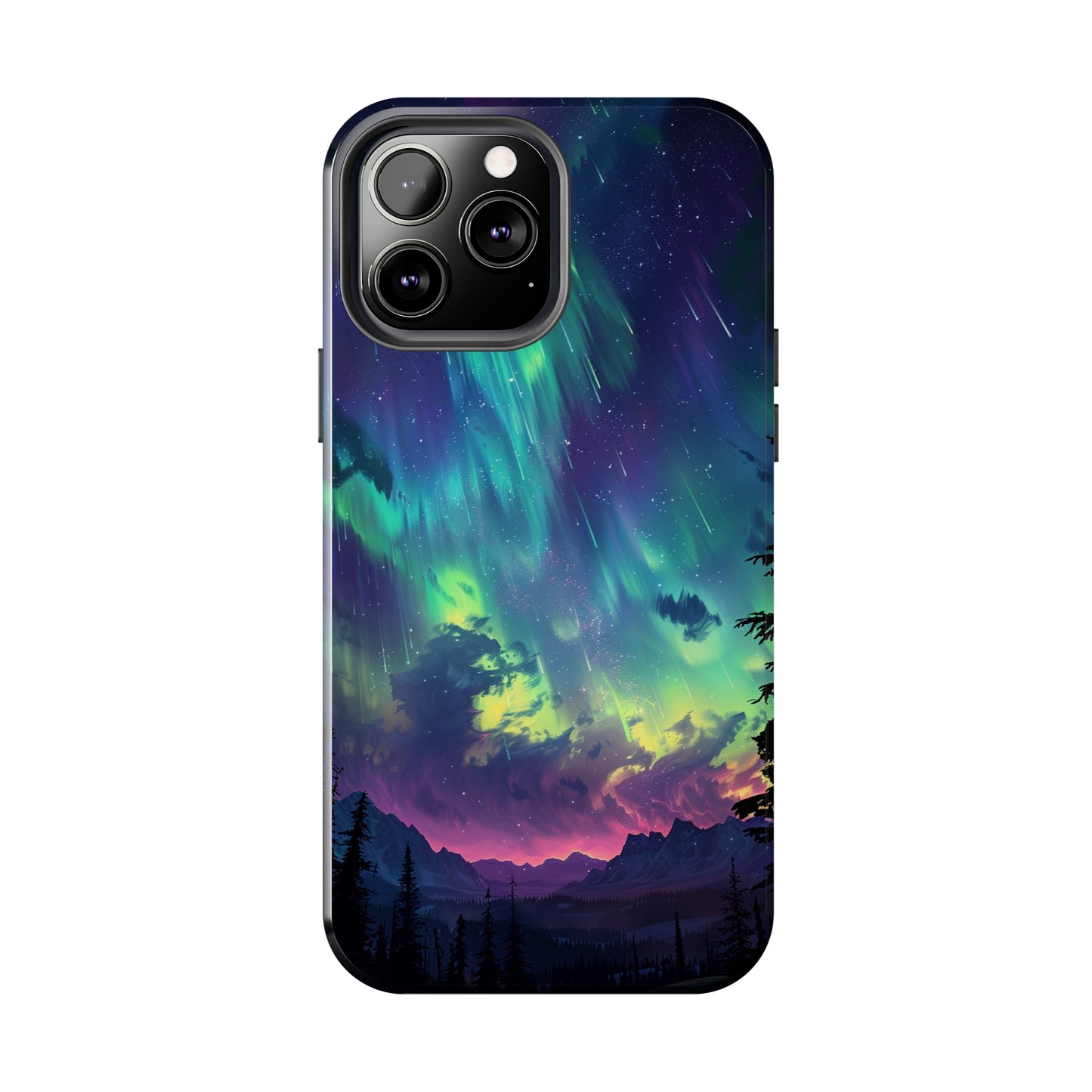 Aurora Dreams Phone Case for iPhone - Lightweight, Impact Resistant, Wireless Charging Compatible