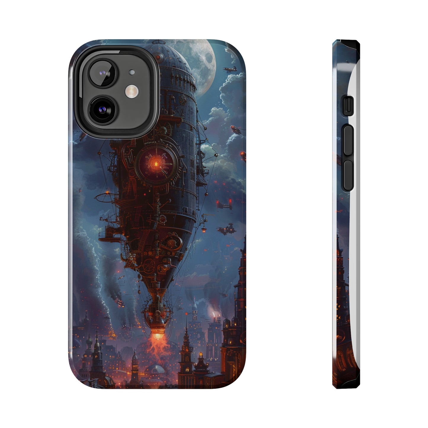 Steampunk Adventures 4 Phone Case for iPhone - Lightweight, Impact Resistant, Wireless Charging Compatible