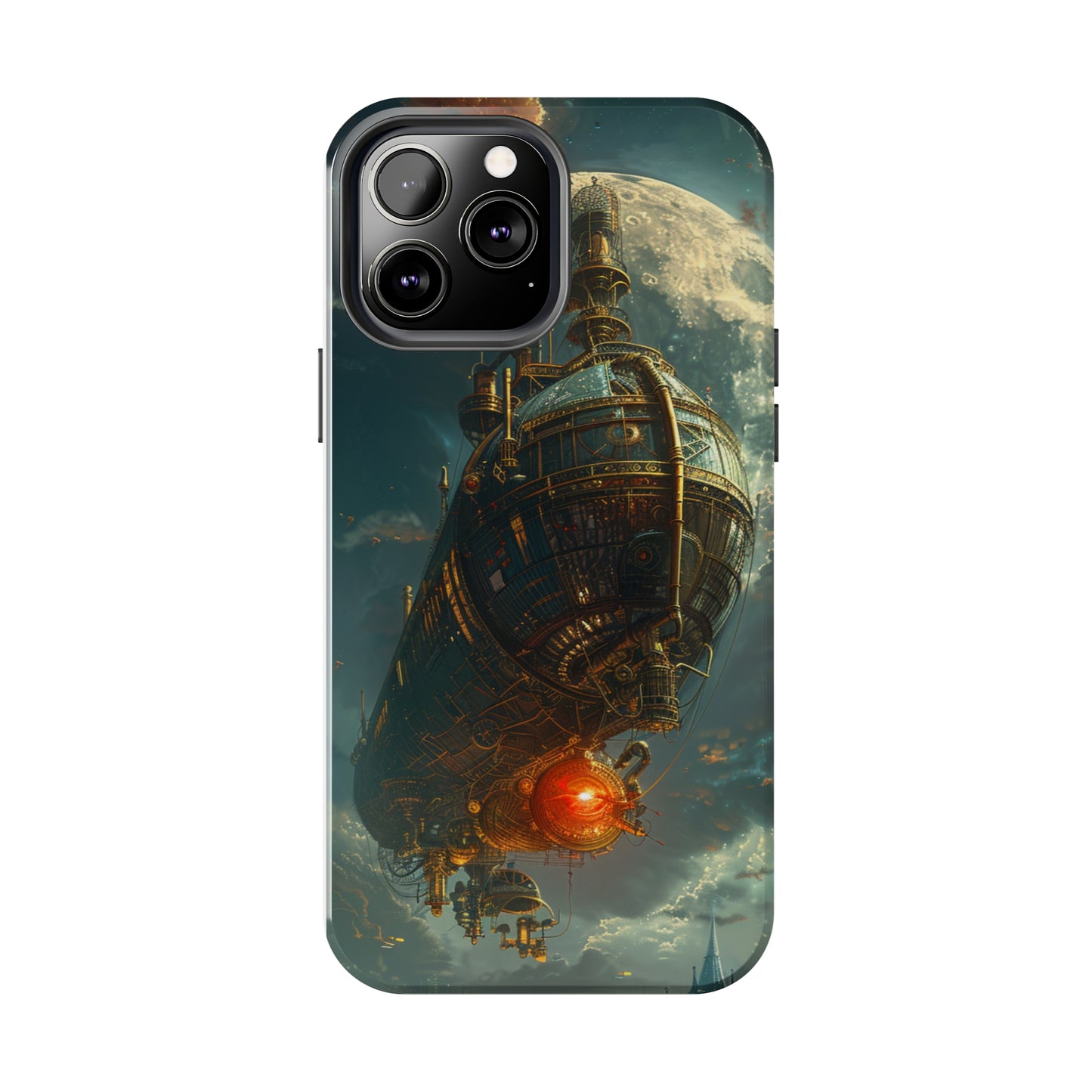 Steampunk Adventures 5 Phone Case for iPhone - Lightweight, Impact Resistant, Wireless Charging Compatible