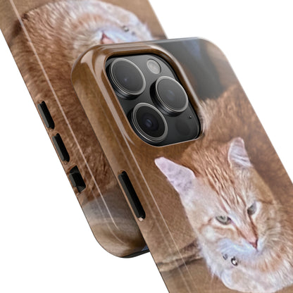 Alfred the Cat's "Couch Potato" Phone Case for iPhone - Lightweight, Impact Resistant, Wireless Charging Compatible