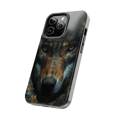 AI Wolf Phone Case for iPhone - Lightweight, Impact Resistant, Wireless Charging Compatible-AI phone case-AI By AJ