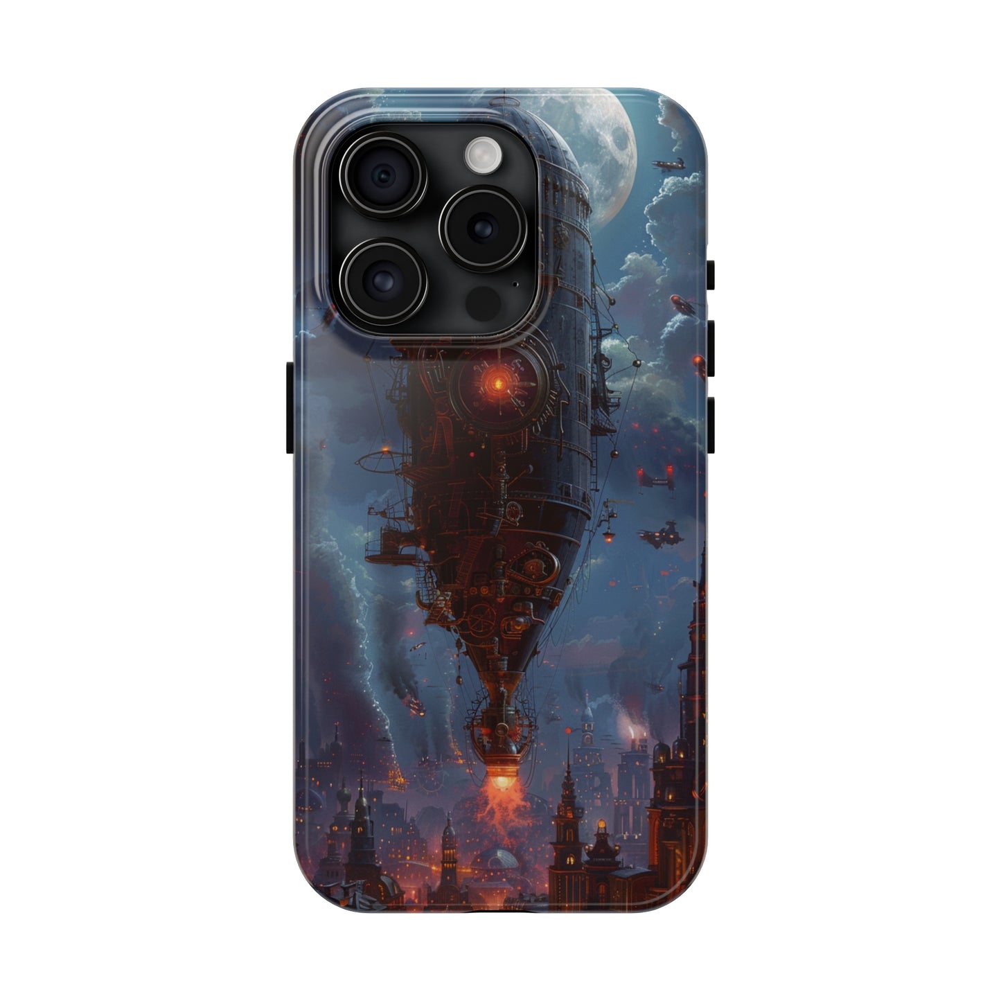 Steampunk Adventures 4 Phone Case for iPhone - Lightweight, Impact Resistant, Wireless Charging Compatible