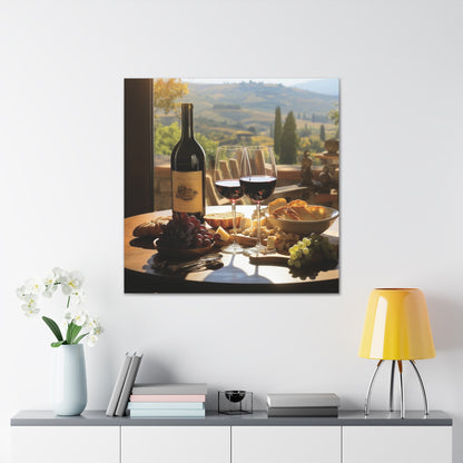 Wine Lover Canvas Gallery Wrap Series 1 | Perfect Wine Cellar Art & Kitchen Decor