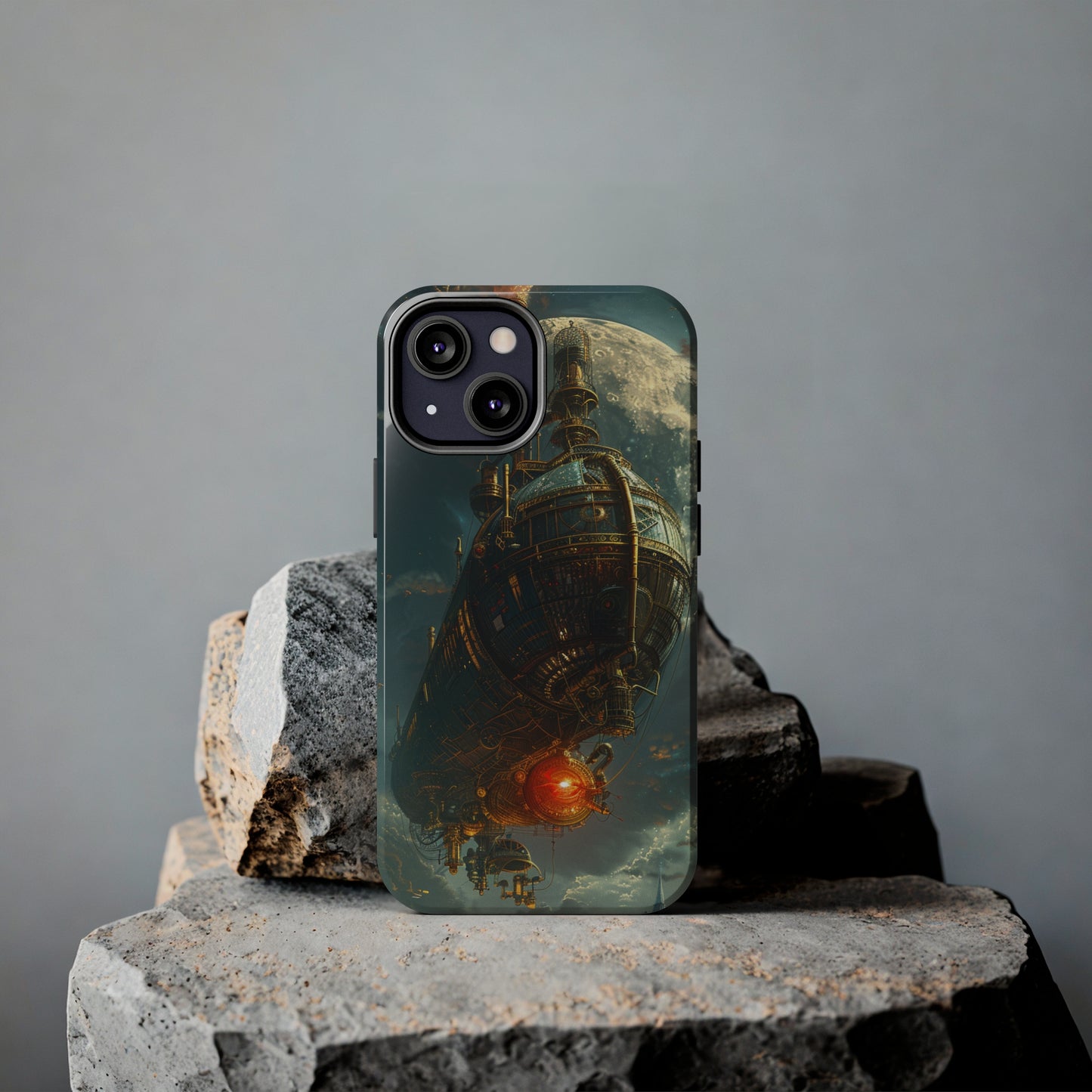 Steampunk Adventures 5 Phone Case for iPhone - Lightweight, Impact Resistant, Wireless Charging Compatible