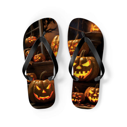 Halloween Flip Flops: The Perfect Shoes for Your Spooky Season Outfit, Great Halloween Gift, Halloween Accessory, Halloween Shoes