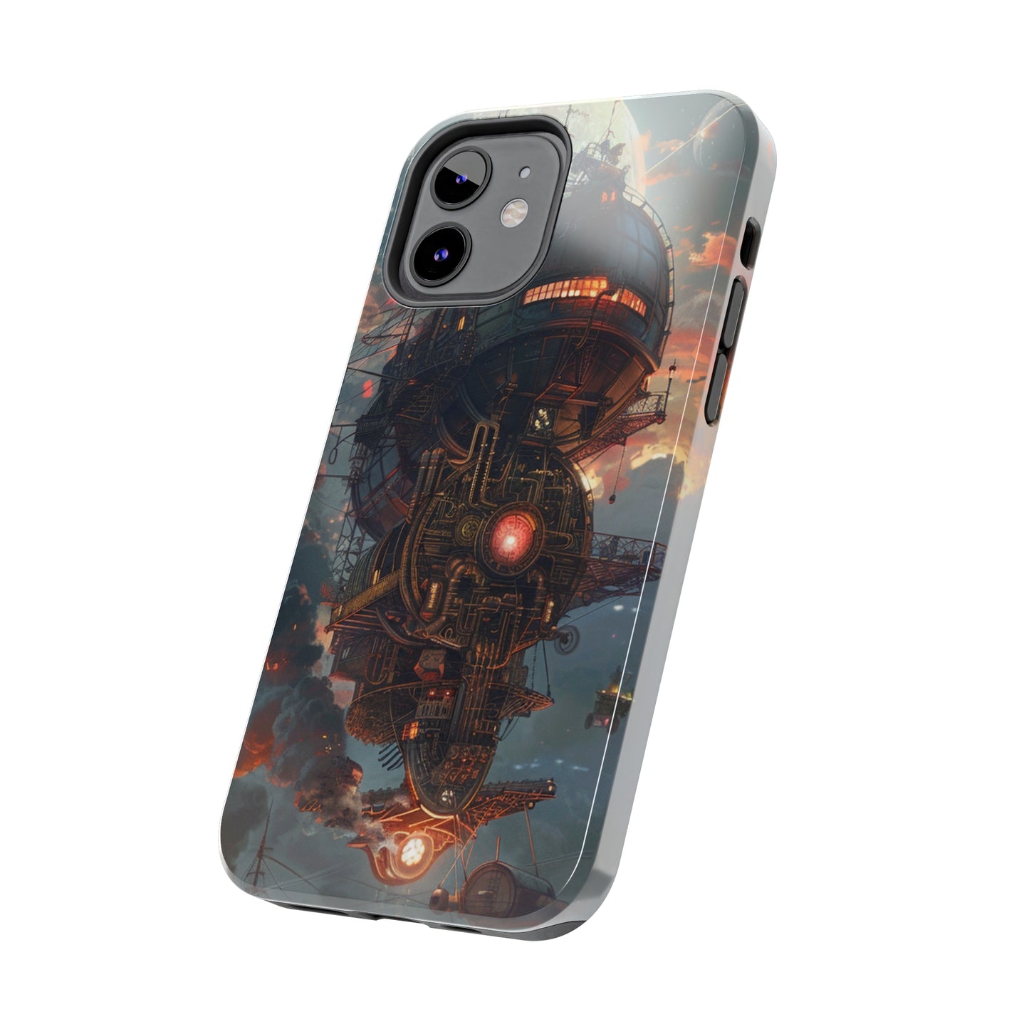 Steampunk Adventures 3 Phone Case for iPhone - Lightweight, Impact Resistant, Wireless Charging Compatible