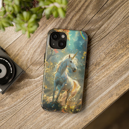 Fantasy Unicorn Phone Case for iPhone - Lightweight, Impact Resistant, Wireless Charging Compatible