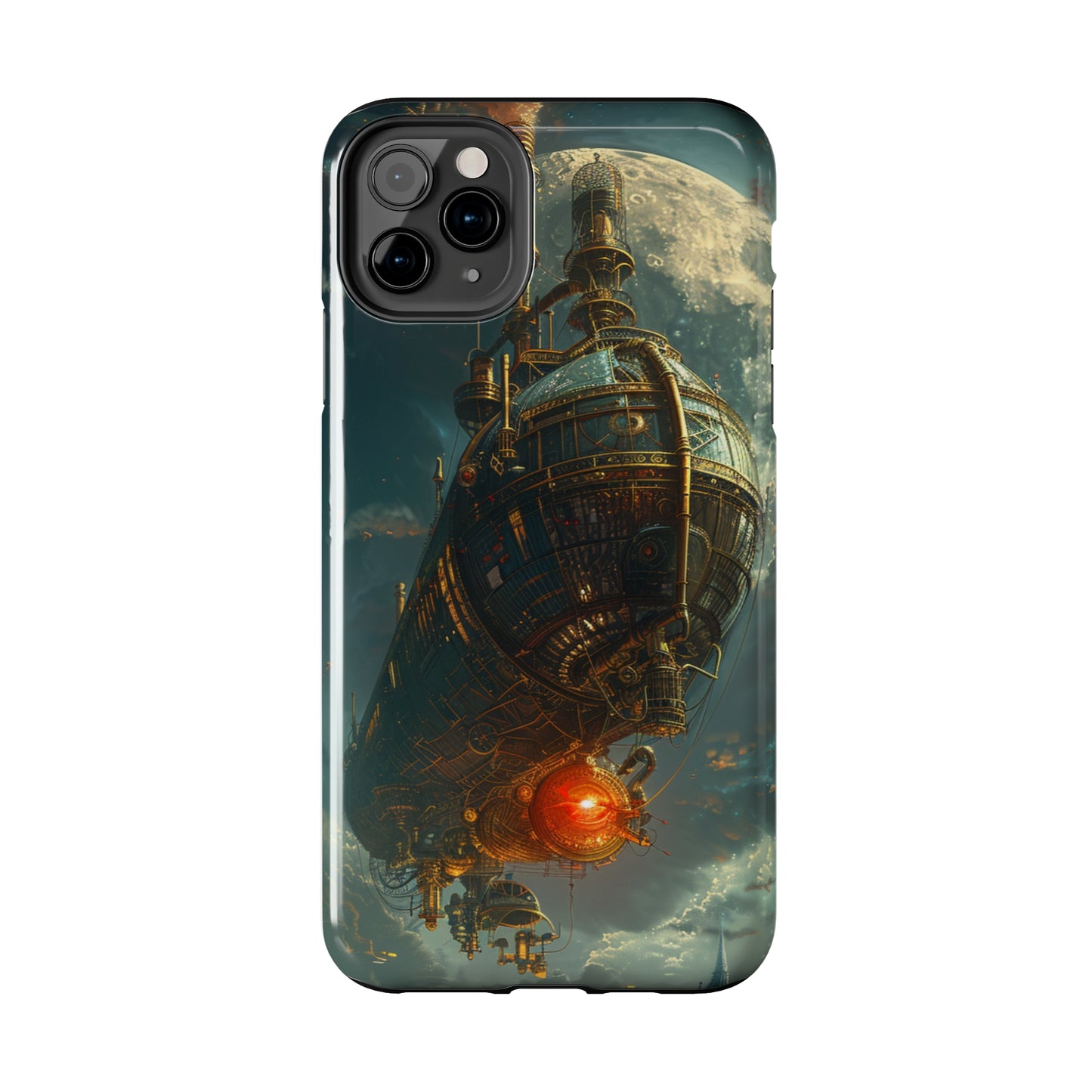 Steampunk Adventures 5 Phone Case for iPhone - Lightweight, Impact Resistant, Wireless Charging Compatible