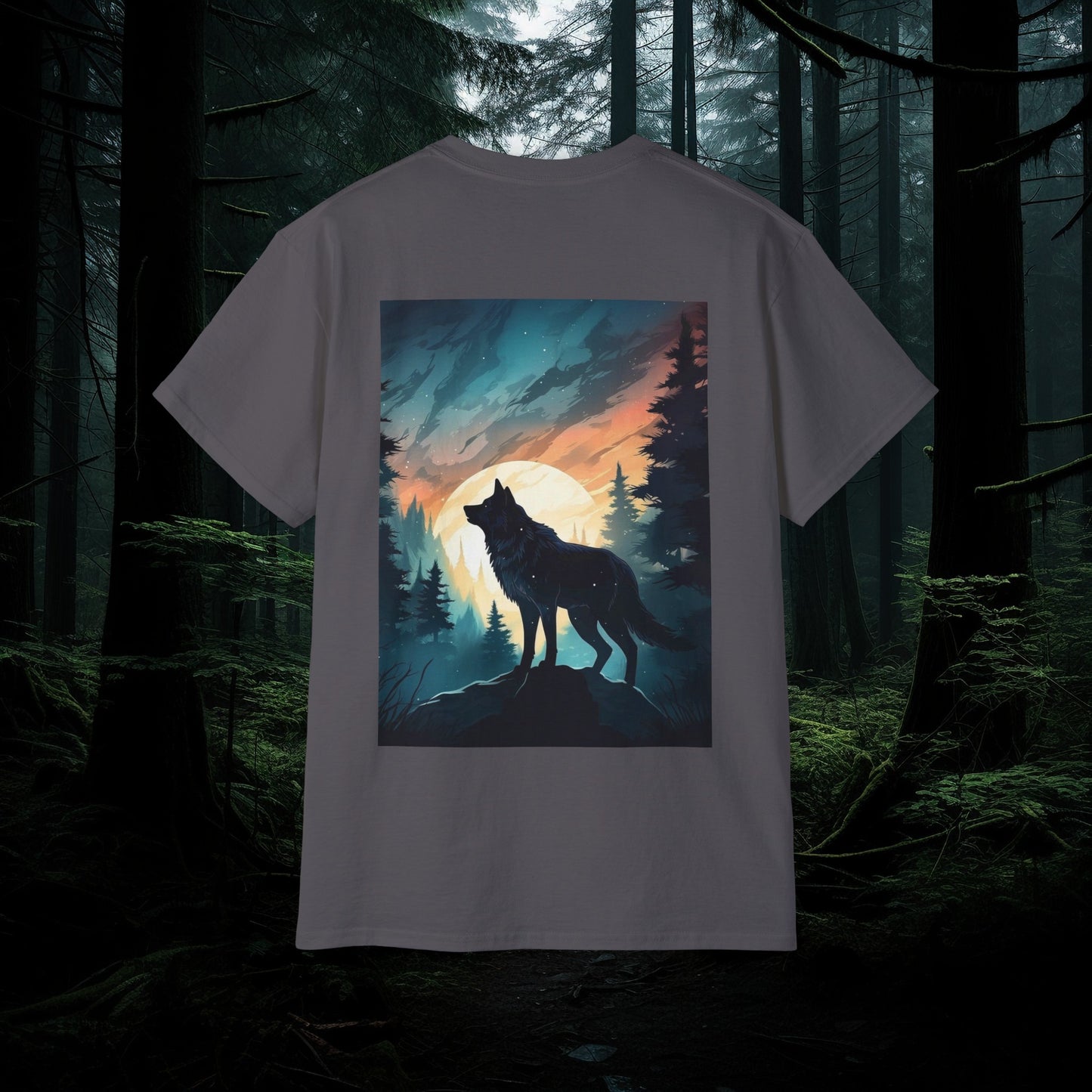 Unisex Mythical Creature Wolf tshirt - Great Wolf lover gift, Wolf Lover Shirt