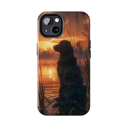 Hunting Dog Phone Case for iPhone - Lightweight, Impact Resistant, Wireless Charging Compatible