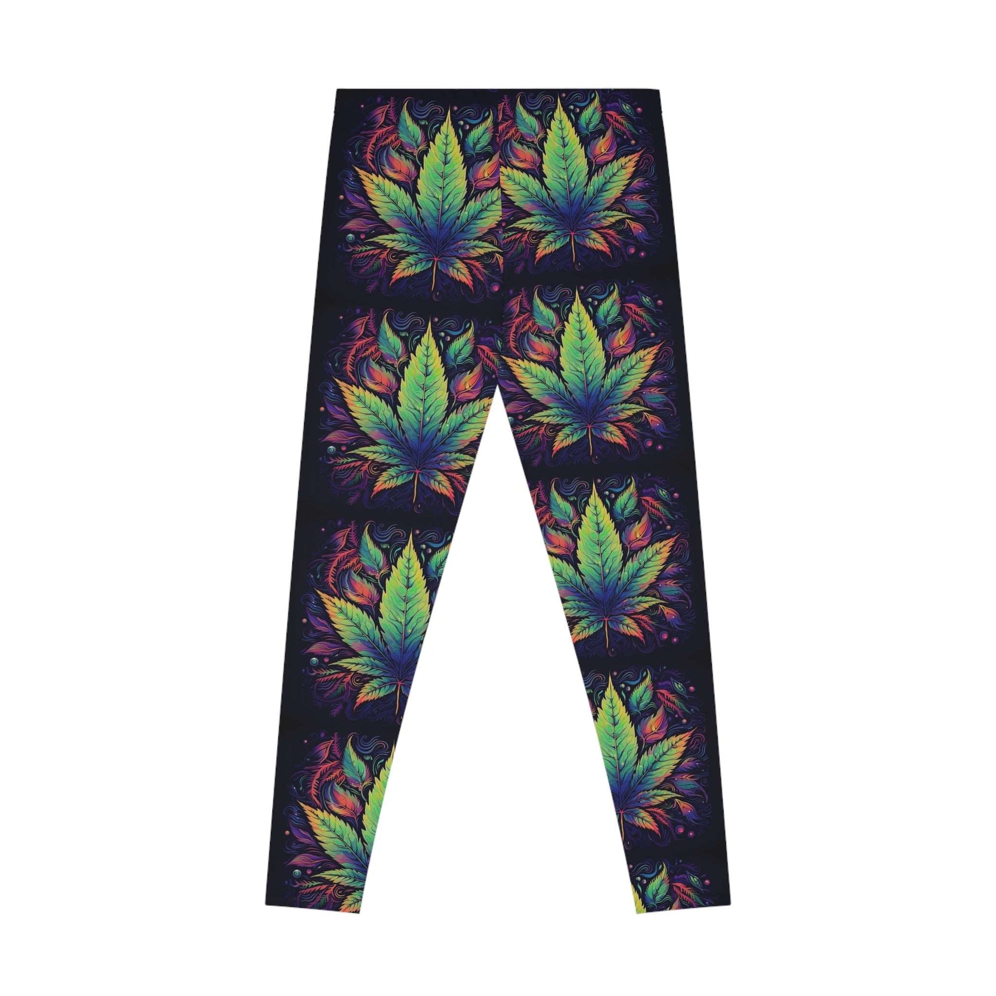 Cannabis Leggings for that special party or just hanging around in your comfy weed leggings.