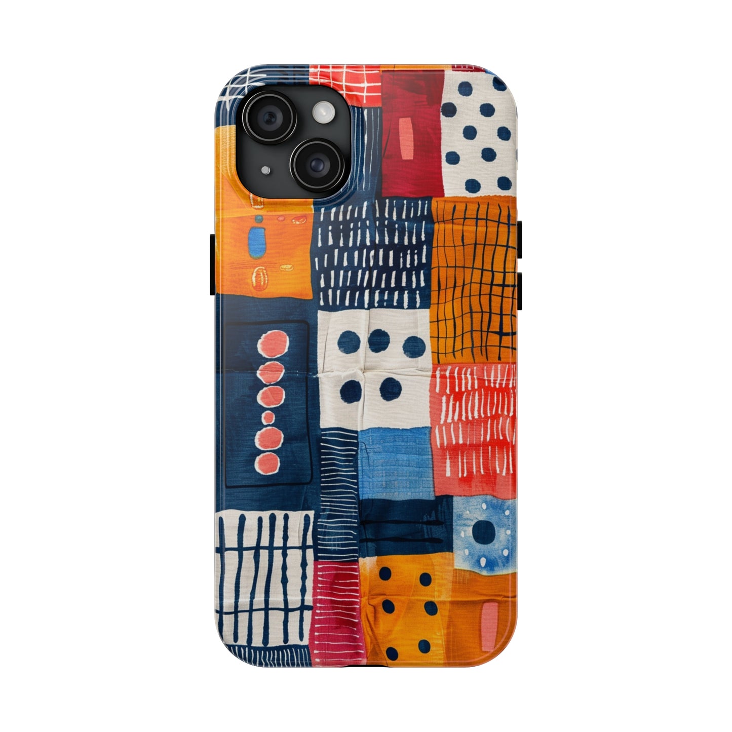 Cultural Tapestry Phone Case 2 for iPhone - Lightweight, Impact Resistant, Wireless Charging Compatible