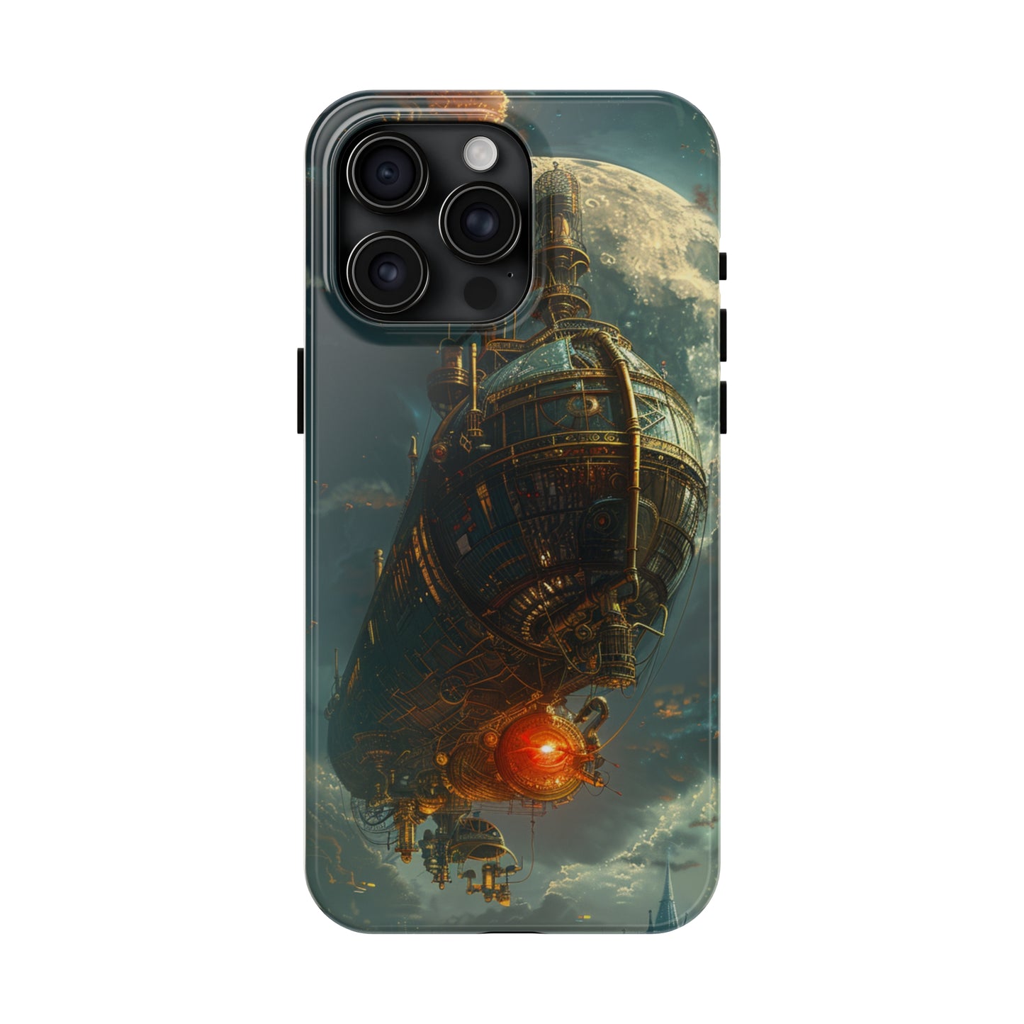 Steampunk Adventures 5 Phone Case for iPhone - Lightweight, Impact Resistant, Wireless Charging Compatible