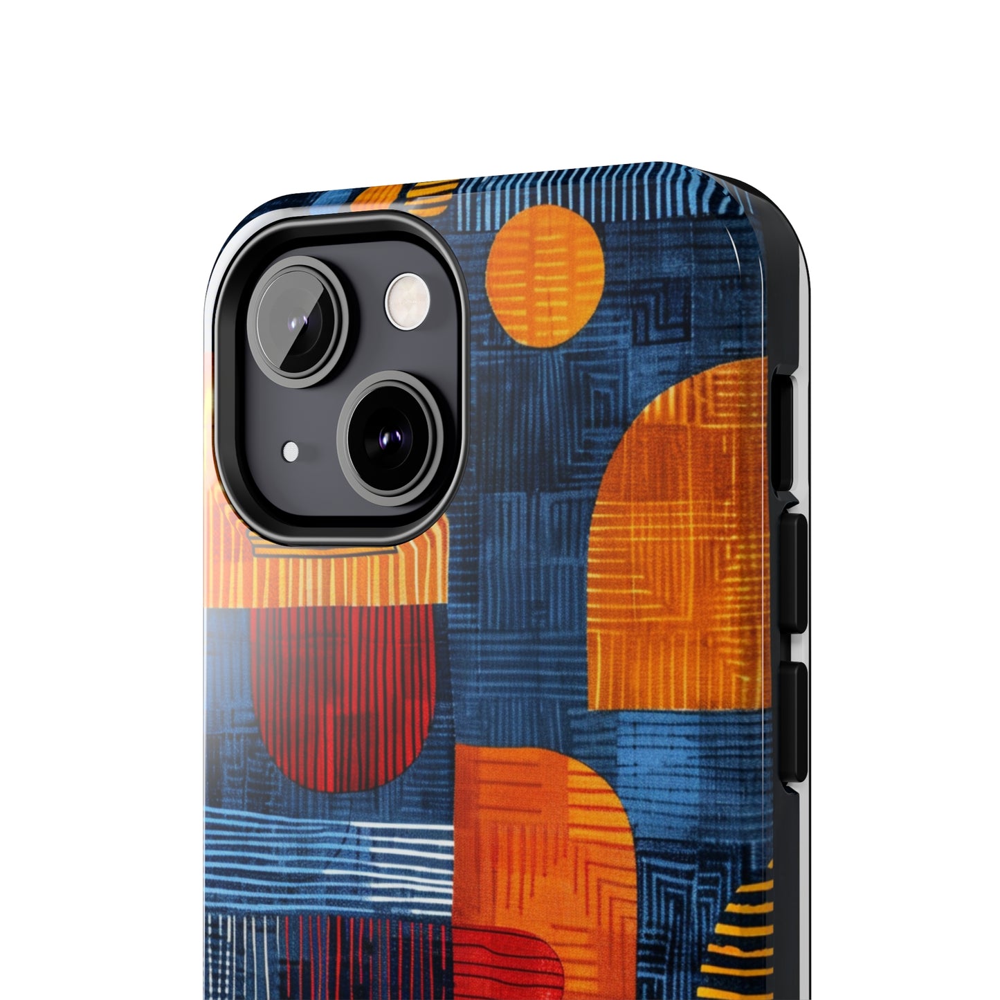 Cultural Tapestry Phone Case 3 for iPhone - Lightweight, Impact Resistant, Wireless Charging Compatible