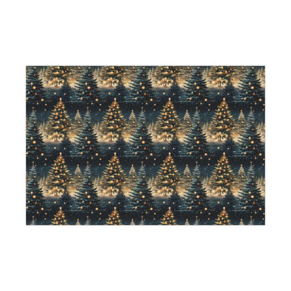 Christmas Tree Gift Wrapping Paper! Cover all your Christmas Gift Wrap ideas with our Custom gift wrapping paper!