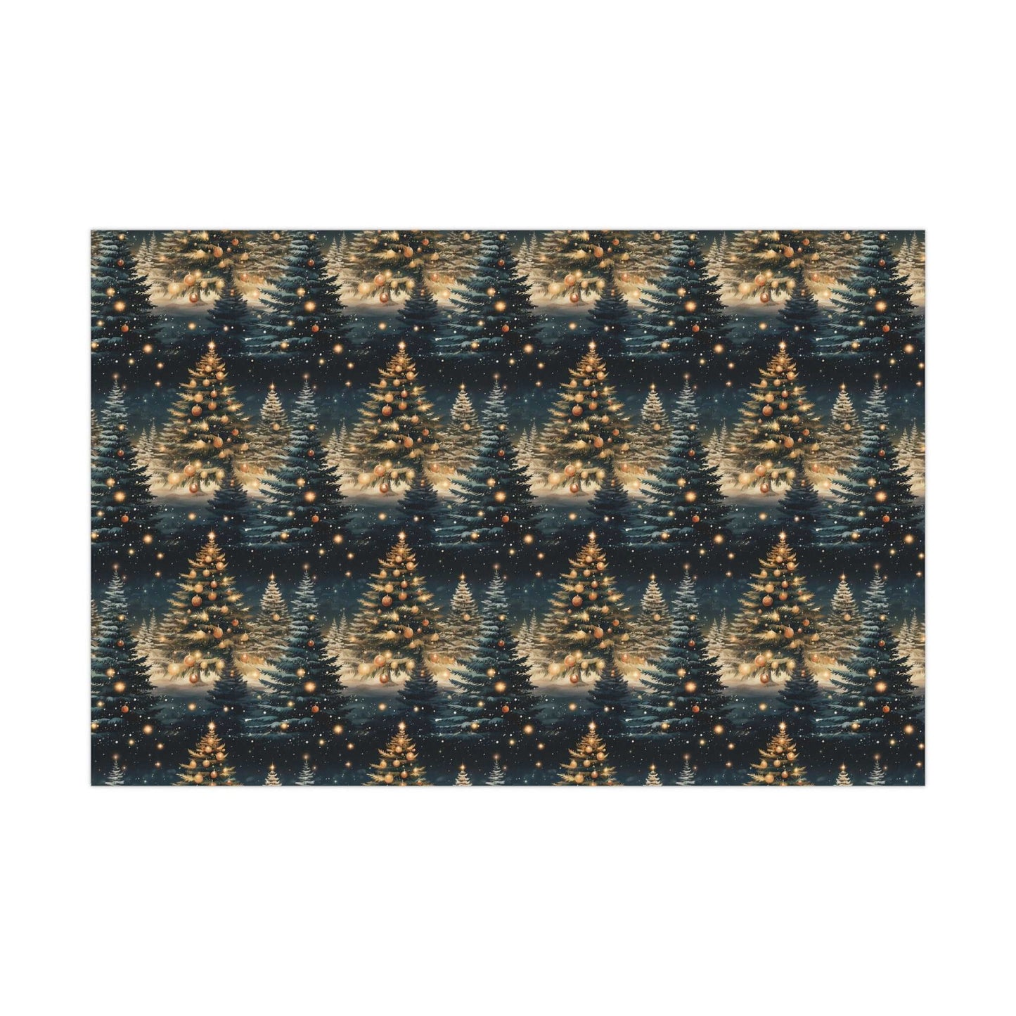 Christmas Tree Gift Wrapping Paper! Cover all your Christmas Gift Wrap ideas with our Custom gift wrapping paper!