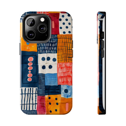 Cultural Tapestry Phone Case 2 for iPhone - Lightweight, Impact Resistant, Wireless Charging Compatible