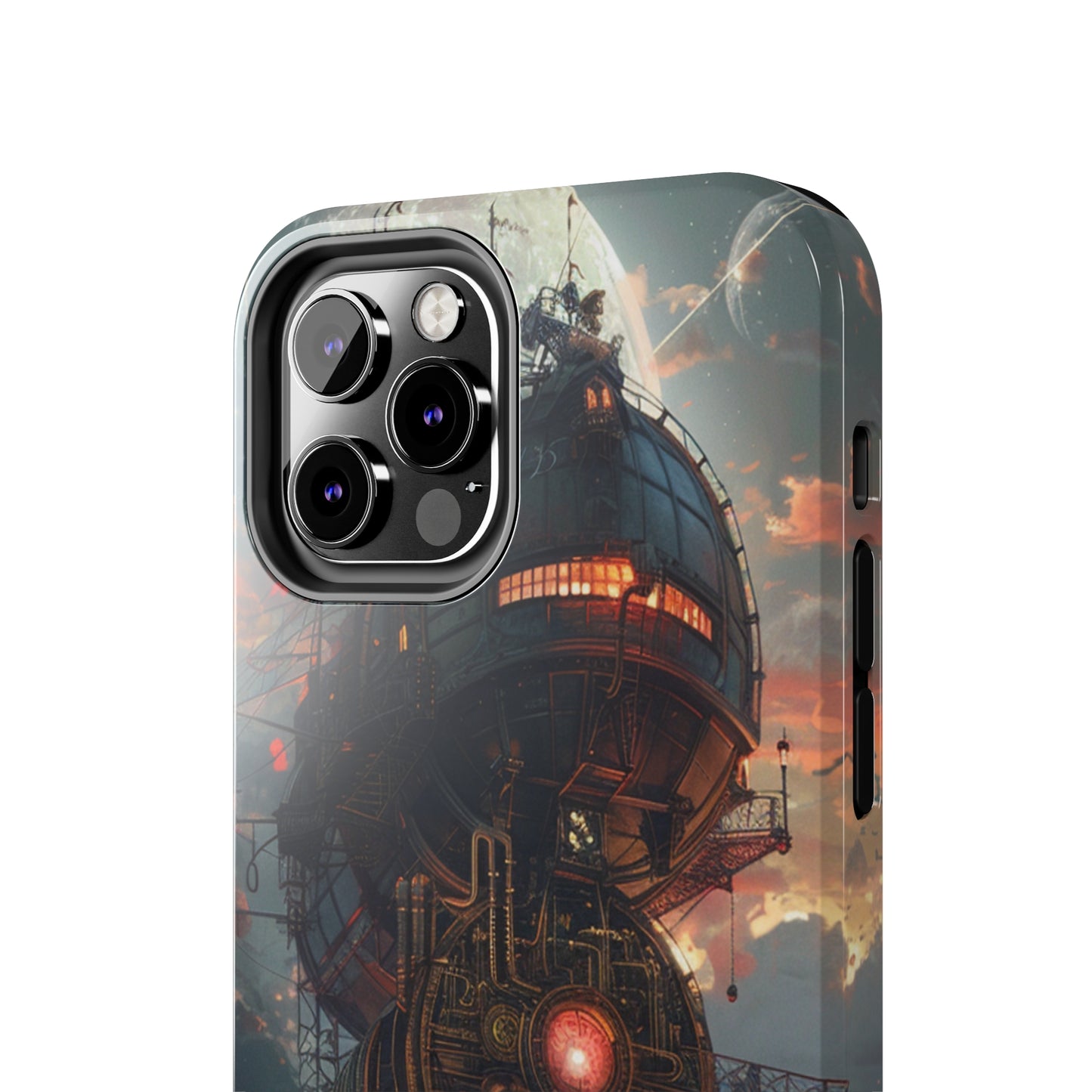 Steampunk Adventures 3 Phone Case for iPhone - Lightweight, Impact Resistant, Wireless Charging Compatible