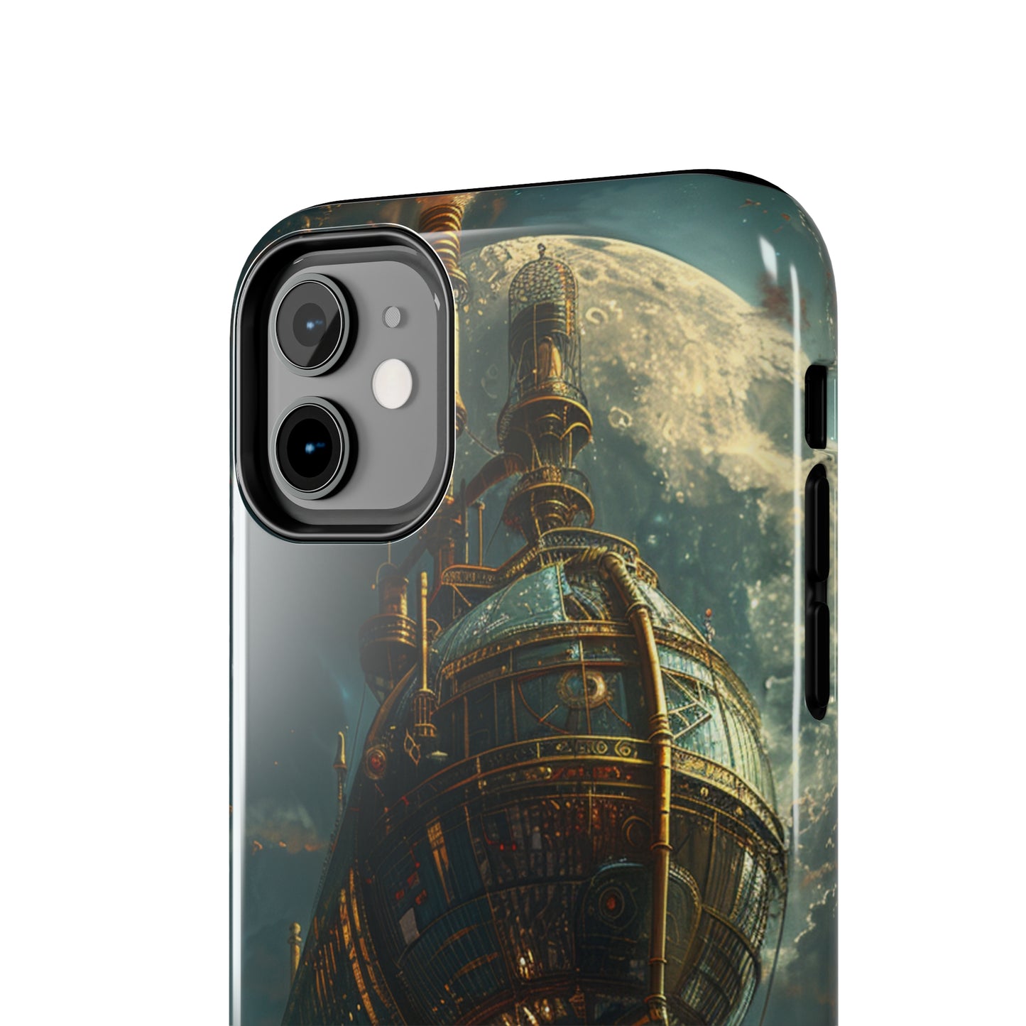 Steampunk Adventures 5 Phone Case for iPhone - Lightweight, Impact Resistant, Wireless Charging Compatible