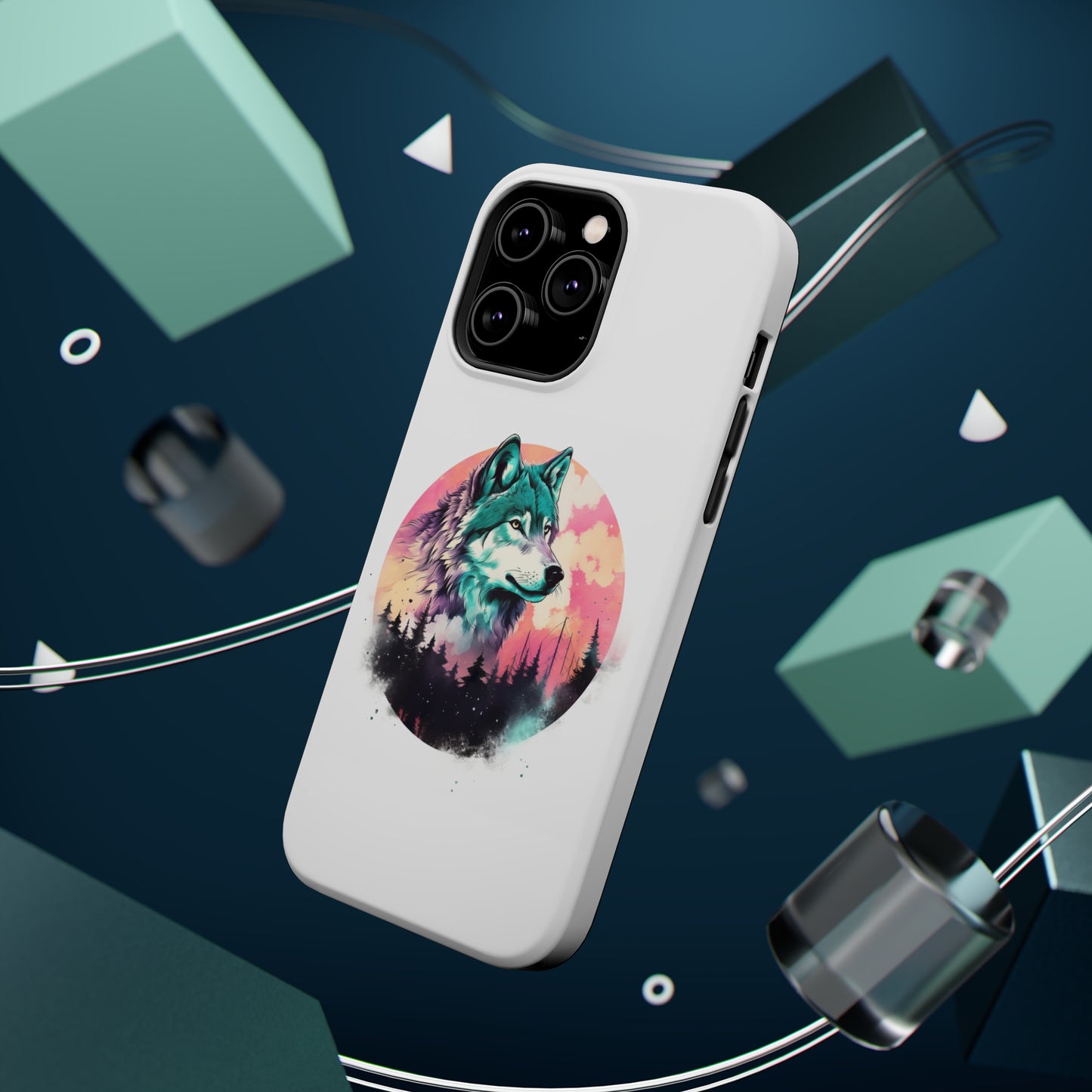 MagSafe Tough Wolf Cases-AI phone case-AI By AJ