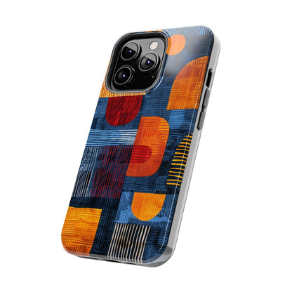 Cultural Tapestry Phone Case 3 for iPhone - Lightweight, Impact Resistant, Wireless Charging Compatible